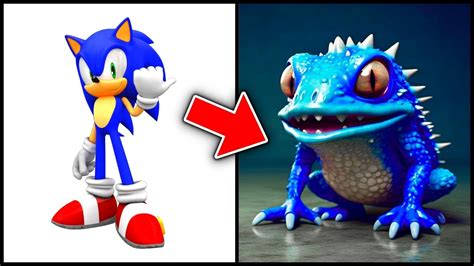 Sonic The Hedgehog All Characters As Frog 2023 Youtube