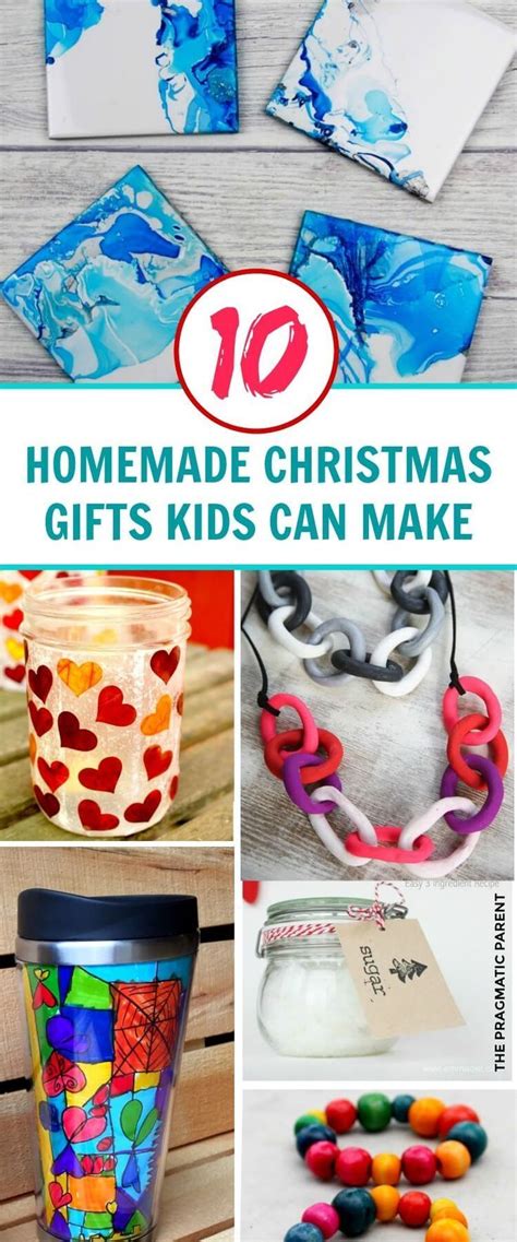 10 Beautiful Homemade Christmas Ts For Kids To Make Diy Christmas
