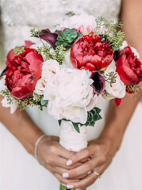 15 Beautiful Peony Wedding Bouquets The Knot