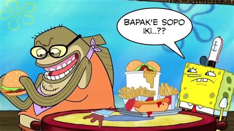 Tukang Utang Spongebob Bahasa Jawa Youtube