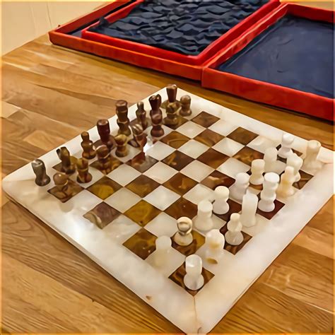 Marble Chess Board For Sale In Uk 72 Used Marble Chess Boards