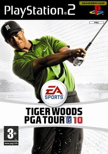 Tiger Woods Pga Tour 10 Ps2 Front Cover