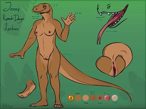Rule Anthro Anus Ass Breasts Female Jenny Slither Komodo