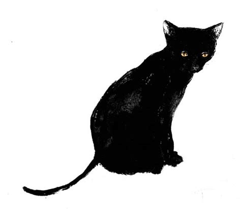 Black Cat Illustrations Clipart Best