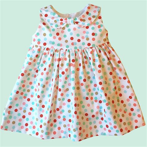 Dress Pattern The Alaina Dress For Babies And Little Girls 3 Etsy