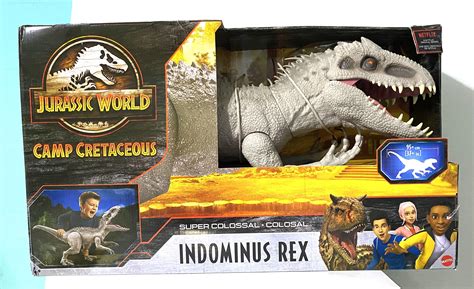 Dinosaur T Rex Jurassic World Camp Cretaceous Super Colossal Indominus
