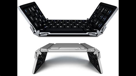 Ec Technology Foldable Bluetooth Keyboard Review Youtube