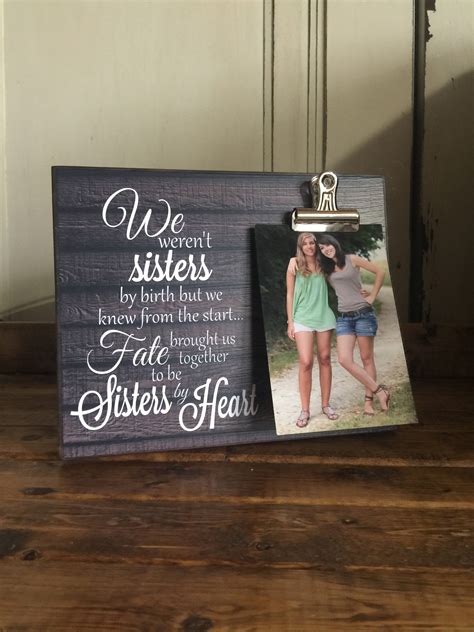 Whether it's her birthday, a calendar holiday, or just because, sisters can be notoriously difficult to impress. ON SALE Gift For Sister Gift For Best Friend We Weren't | Etsy