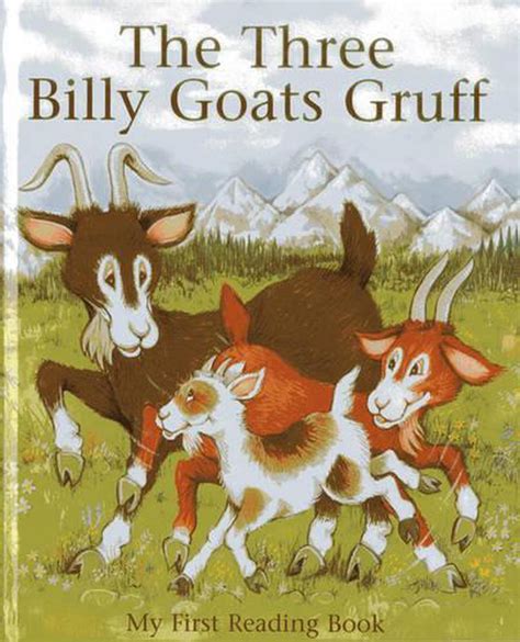 three billy goats gruff my first reading book by janet brown english hardcove 9781843228325