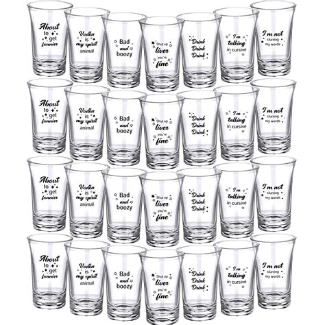 28 Pcs Funny Shot Glasses For Adult Acrylic Party Shot Glasses 12 Ounce For Sale Mesa Az