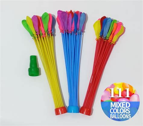 The Magic Balloons Fill And Tie Water Balloons In 60 Seconds For Holi Multicolor Set Of 3 Pcs