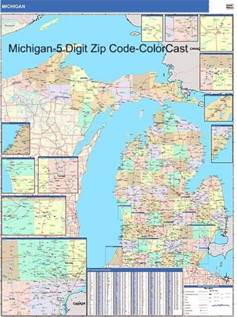 Michigan Zip Codes Map Verjaardag Vrouw 2020