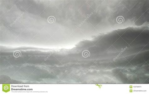 Cloudy Grey Skies Stock Photo Image Of Skies Grey 103760974