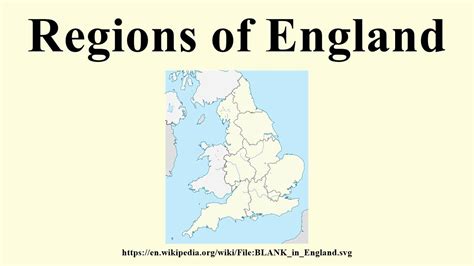 Regions Of England Youtube