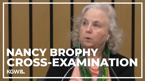 Nancy Brophy Cross Examination In Murder Trial Afternoon Session Live Stream Youtube