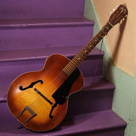 1954 Silvertone Harmony H710 Archtop Guitar