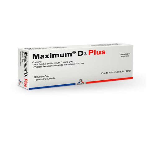 Maximum D3 Plus 100000ui150mg 1 Vial Beb 2ml 1 Tableta 150mg