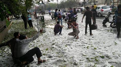 Hail Storm Across India In Pictures Ibtimes India