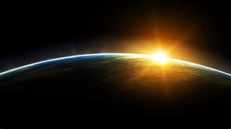 Earth Planet Space Sunrise Wallpapers Hd Desktop And Mobile