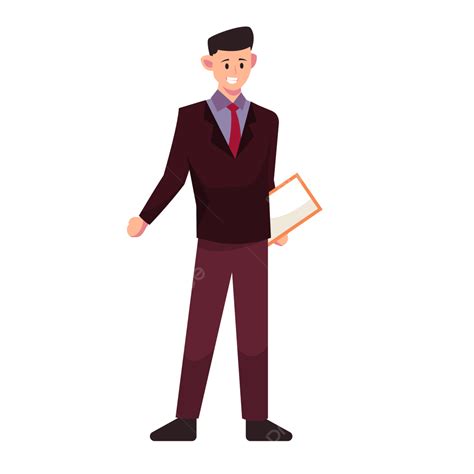 Young Business Man Vector Art Png Set Of Young Business Man In