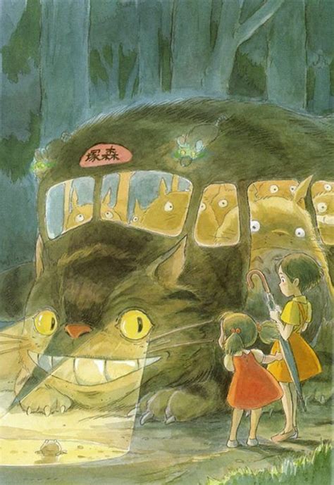 My Neighbor Totoro となりのトトロ Concept Art © Studio Ghibli Blog