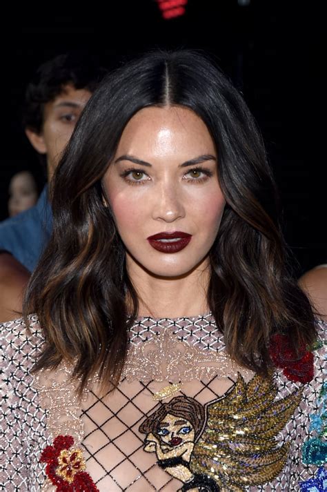 Olivia Munn Celebrity Hair And Makeup At The 2017 Mtv Video Music