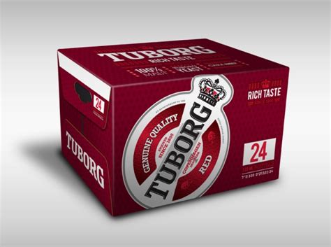 The name comes from the characteristic. » Tuborg beer's Amber brand identity by OPEN