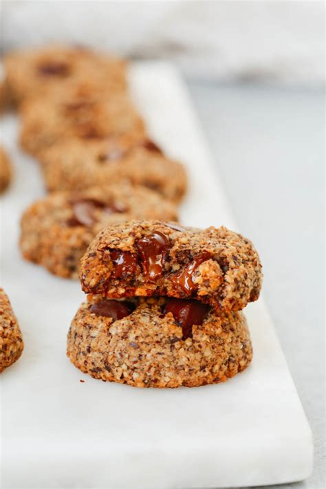 Chocolate Chunk Hazelnut Cookies Healthy And Delicious