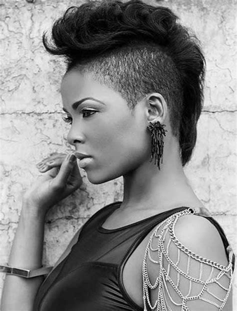 Chic Mohawk Hairstyles For Black Women
