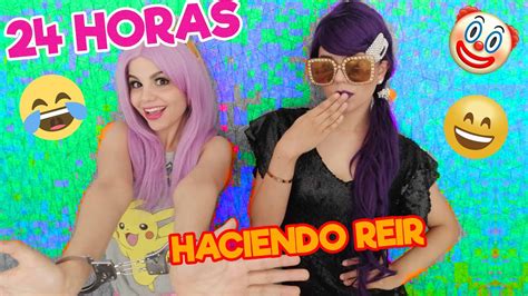 24 HORAS HACIENDO BROMAS Mali Y Emita YouTube