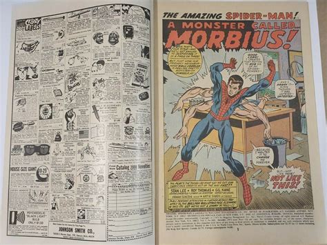 Amazing Spider Man 101 Marvel Comics 1st App Morbius Oct 1971 Ebay