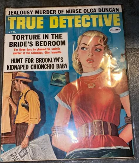 True Detective April 1959 Vintage Pulp True Crime Podcast Magazine 5099 Picclick