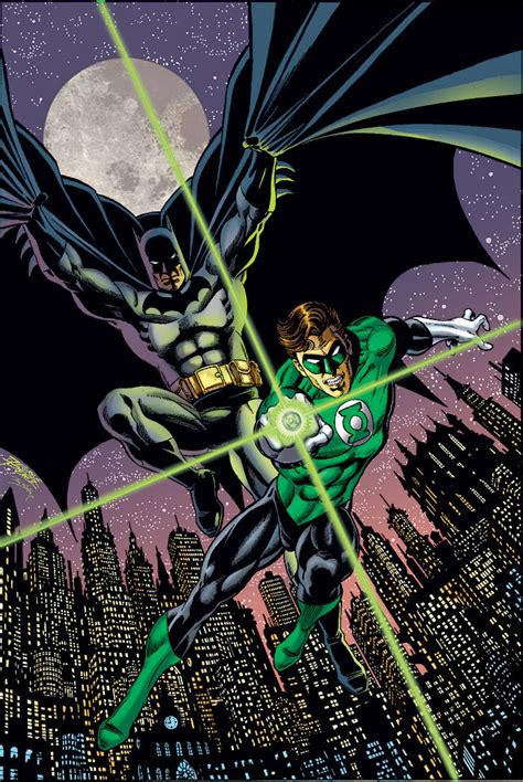 Batman And Green Lantern Comic Art Community Gallery Of Comic Art