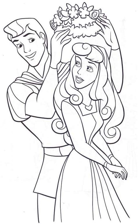 Aurora coloring page from sleeping beauty category. Prince philip coloring pages download and print for free