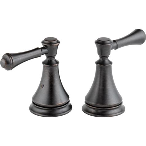 Check out our bathtub faucet selection for the very best in unique or custom, handmade pieces from our plumbing there are 283 bathtub faucet for sale on etsy, and they cost $88.46 on average. Delta Pair of Cassidy Metal Lever Handles for Roman Tub ...