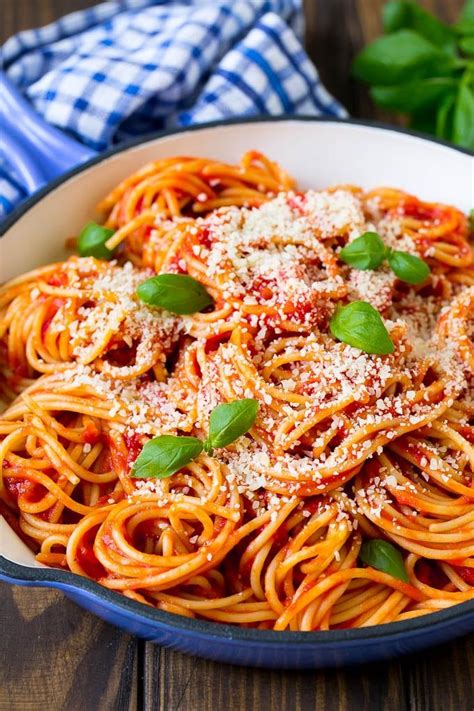 Pasta Pomodoro Recipe Spaghetti Recipe Homemade Tomato Sauce Pasta