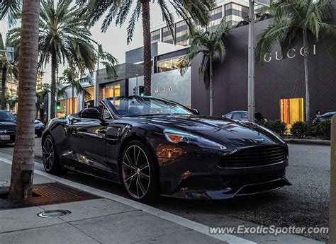 Aston Martin Vanquish spotted in Beverly Hills, California ...