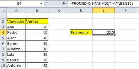 Funcion Excel Promediosi Disco Duro De Roer