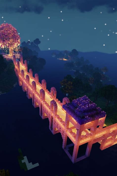 Minecraft Bridge How To Make A Bridge Minecraft Mansion Minecraft