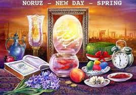 How much do you know about persian new year called nowruz? Czarny Kot: INTERNATIONAL: Nowruz-- Persian New Year (B. Dżon)