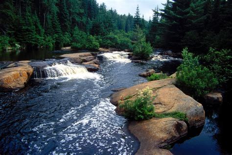 Waterfalls Of Ontario Lake Of Two Rivers Falls