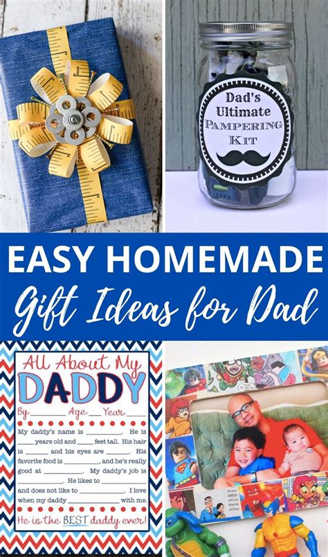 Thank dad for everything he's done for you with a father's day gift that'll make him thank you back. 7 Homemade Gifts for Dad That He Will Love in 2020 ...