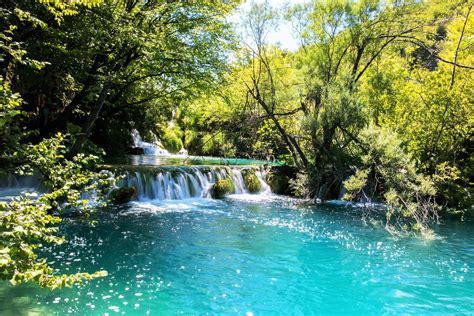 Waterfall At Plitvice Lakes National Park Croatia 54723648 Oc R