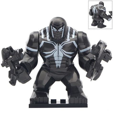 Minifigure Agent Venom Marvel Super Heroes Compatible Lego