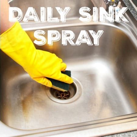 Maybe you would like to learn more about one of these? Daily Sink Spray: Deodorize, Disinfect, Shine • Housewife ...