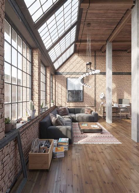 The term industrial decorating style mean that the interiors, furnishings and decors, which with its form in the (mostly) contemporary ambience, can add a retro spirit of the industrial revolution. Industrial LOFT - Interior Designio