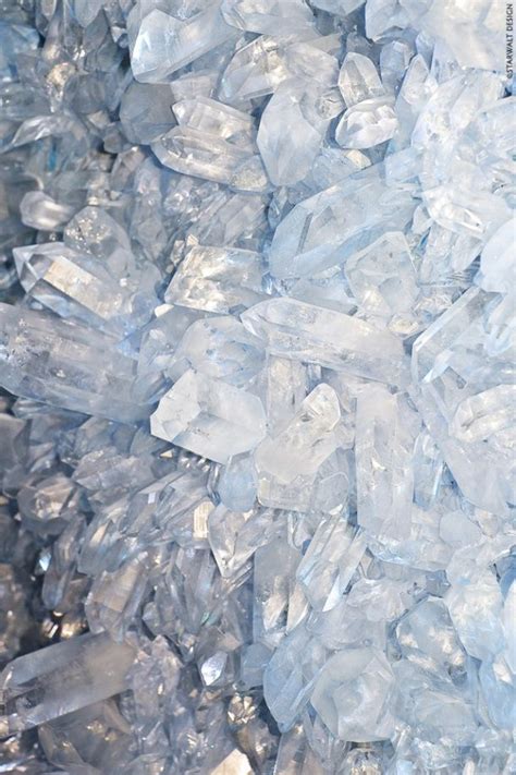 Natural Crystal Spears Crystals Blue Crystals Crystal Aesthetic