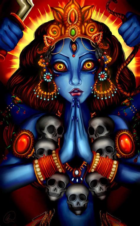 Kali Goddess Of Destruction By MaMze95 Deviantart On DeviantArt