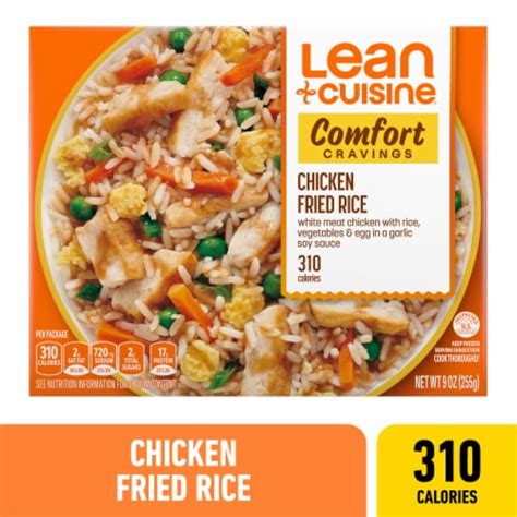 Lean Cuisine Chicken Fried Rice Frozen Meal Net Wt 9 Oz Qfc