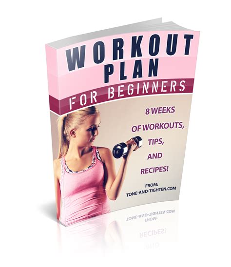 8 Week Beginners Workout Plan The Official Store Of Tone And